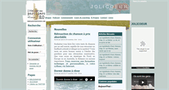 Desktop Screenshot of pierrejolicoeur.com